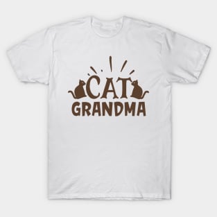 Cat Grandma T-Shirt